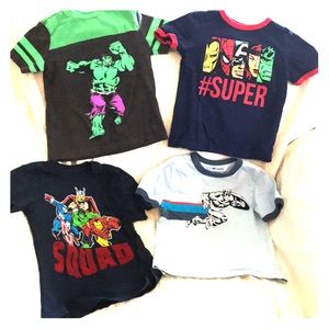 🦸🏻‍♂️Gymboree marvel superhero bundle Size 2T